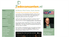 Desktop Screenshot of edovansanten.nl